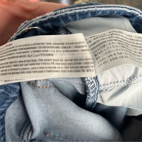 Abercrombie & Fitch Jeans Women's 28 6 The Flare Ultra High Rise Stretch Retro - Picture 7 of 8